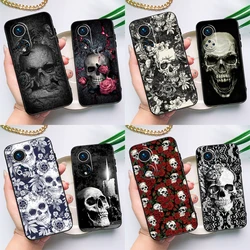 Gothic Fashion Skull For Huawei Honor Magic 5 Lite 70 50 X8 X9 a P20 P30 P40 P50 P60 Pro P Smart Nova 9 5T Case
