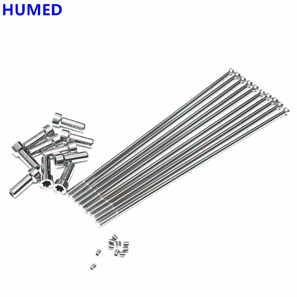 

10pcs/lot Customized 8G 9G Diameter 3.5/4.0mm Straight Pull Motorcycle Spokes For TRK502X DS525X R1200GS R1250GS Wheel Spokes