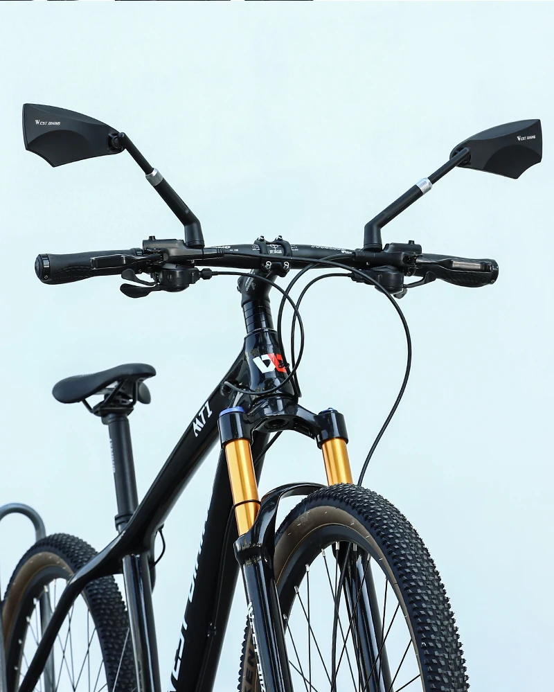 Fahrradrückspiegel, blendfrei, 360° ° Rotation Lenker Rückspiegel Motorrad Roller Spiegel Fahrrad Zubehör – Detail 11
