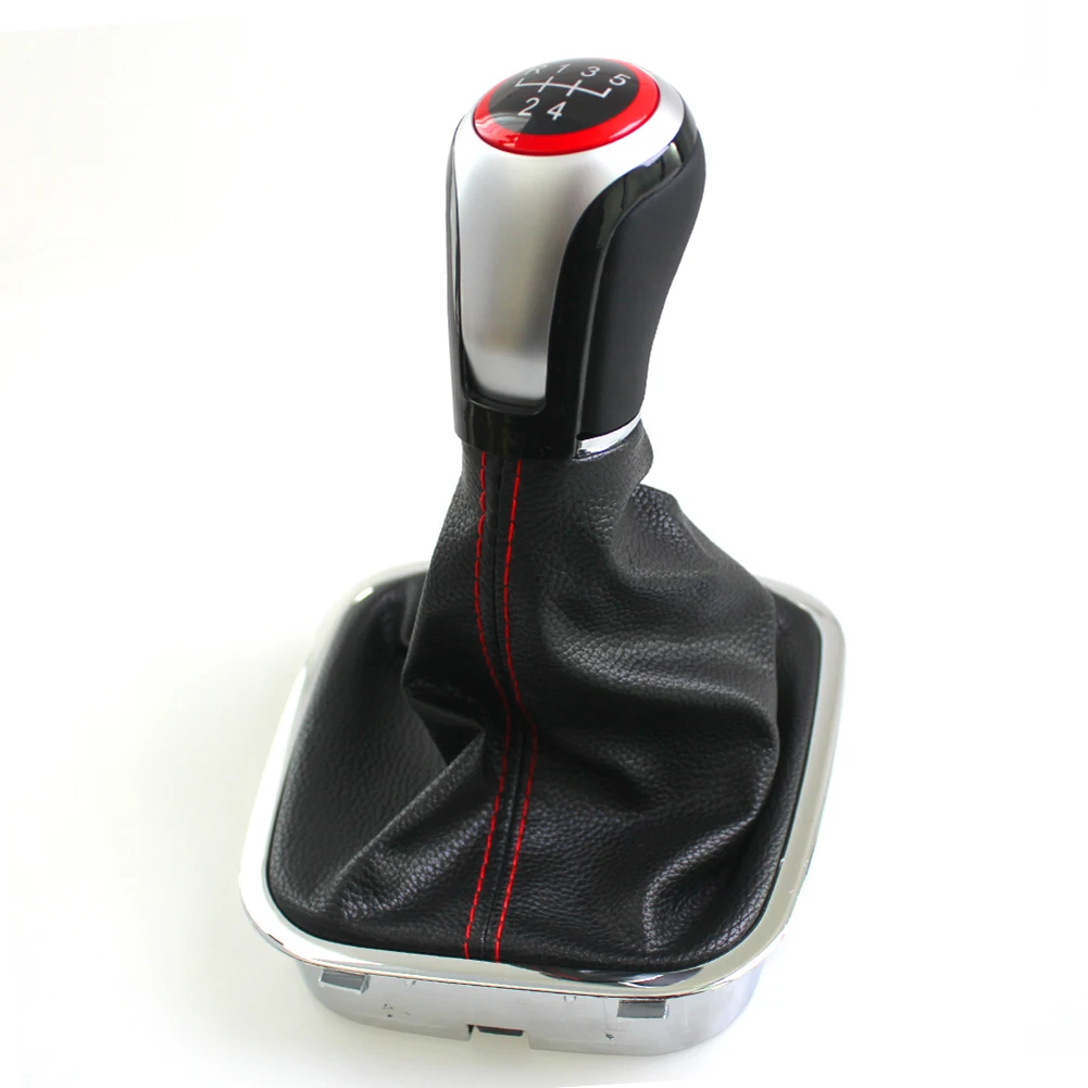 

1 х 5-скоростная ручка переключения передач, рычаг переключения передач, гетры, крышка багажника, воротник, ручная ручка переключения передач и основание кронштейна для Polo 6R 6C 2011-2019