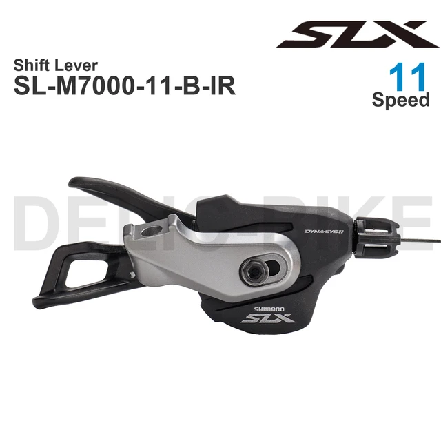 SHIMANO SLX M7000 Shifter SL-M7000-11-B-IR RAPIDFIRE PLUS - Prawa dźwignia zmiany biegów - I-SPEC B - 11-biegowe Oryginalne części