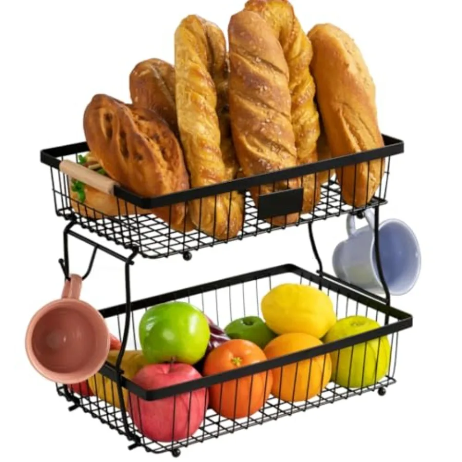 2 Tier Fruit Basket… - image
