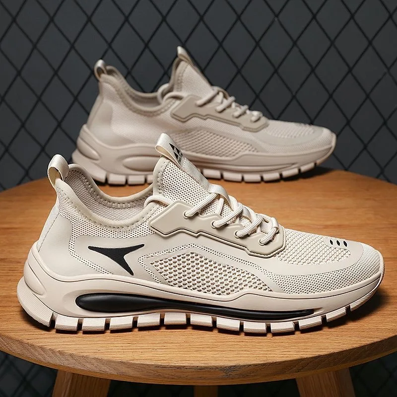 

Classic Men's Versatile Casual Sneakers Mesh Platform Casuals Outdoor Holiday Breathable Soft Sole Sneakers Zapatillas De Hombre