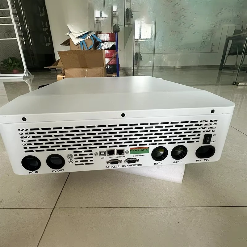 سبليت المرحلة 120 فولت 240 فولت عاكس للطاقة الشمسية 5kw 6KW 8KW 10 كيلو واط عاكس للطاقة الشمسية الهجين على خارج الشبكة العاكس مع جهاز التحكم في الشحن #5