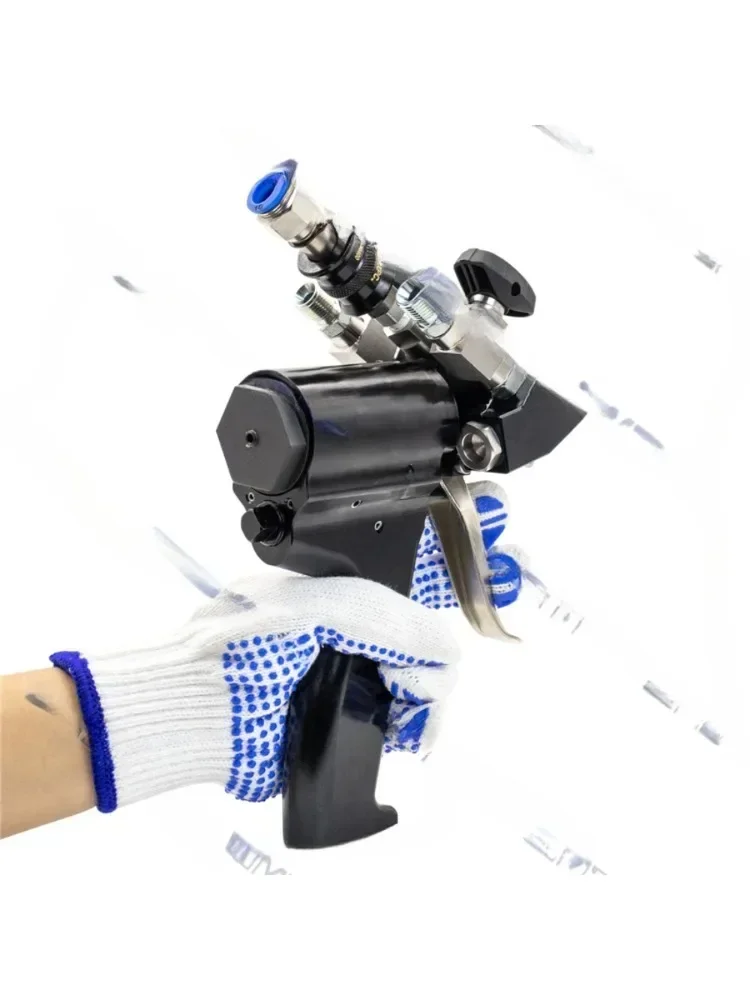 P2 PU Foam Spray Gun Polyurethane Foam Spray Gun Pneumatic High Pressure Coating Spray Gun Max.35Mpa 1-12kg/min 0.2-1.2Mpa 1.6MM