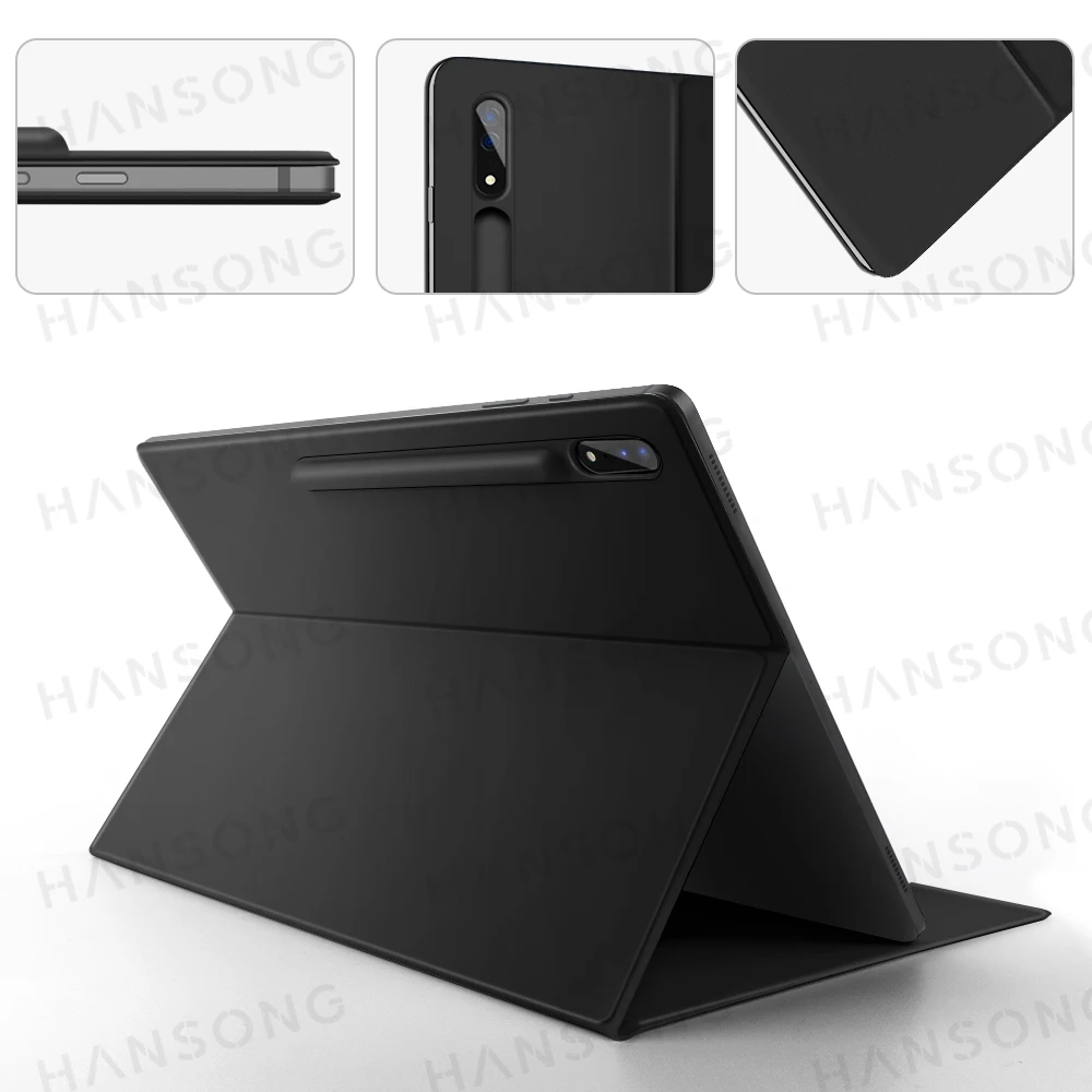 Per Samsung Galaxy Tab Case per S7 S8 11 S7 Plus S7 FE S8 Plus 12.4 S8 Ultra 14.6 con supporto portamatite Cover magnetica per Tablet