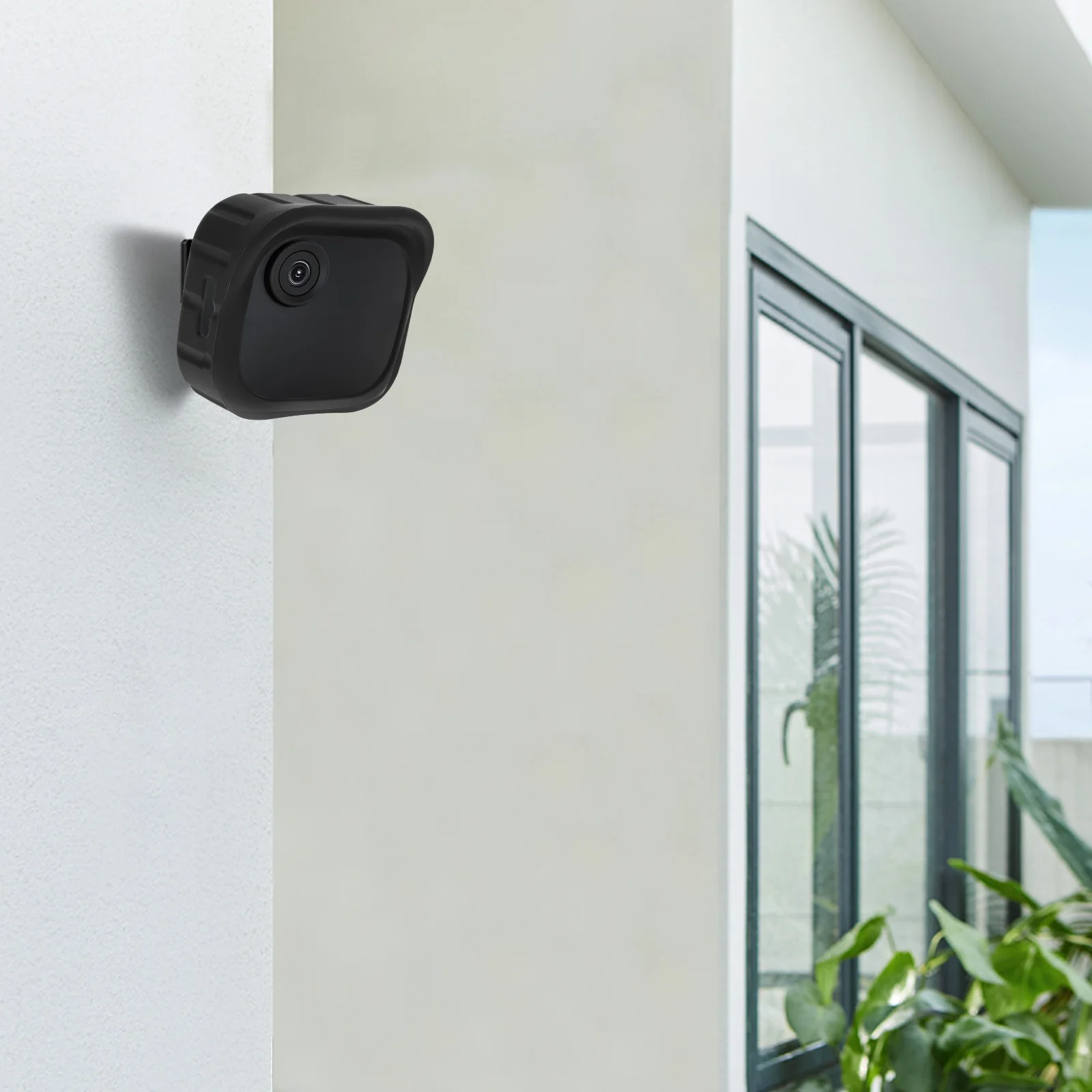 

Silicone Protective Case for Outdoor Camera Black Shockproof Dustproof Security Cover Shell Skin Storage Camera Housing