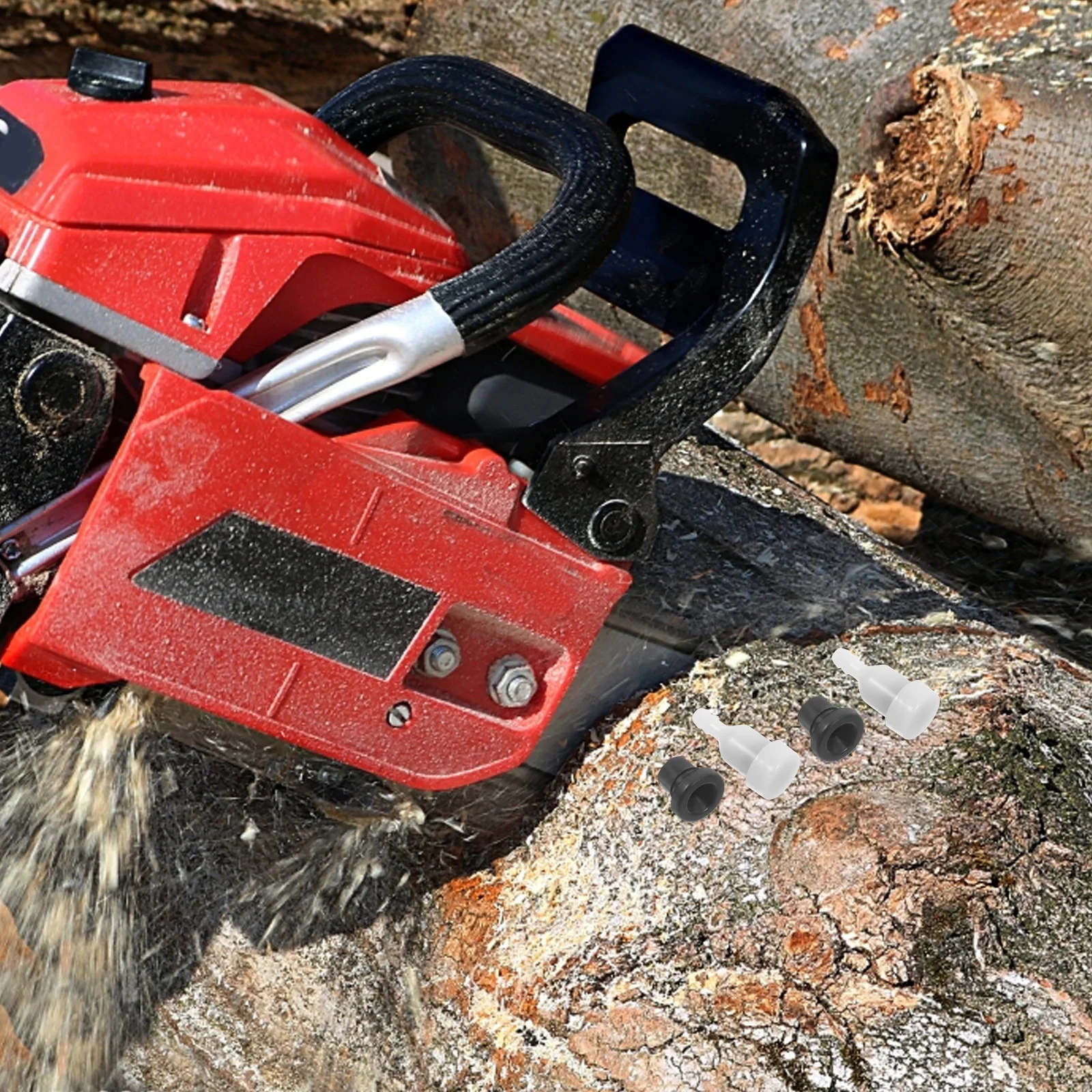 

8 set Chainsaw Tank Breather Valve Fuel Tank Pressure Balance Vent For Efficient Air Intake Leak Prevention, Universal Chainsaw