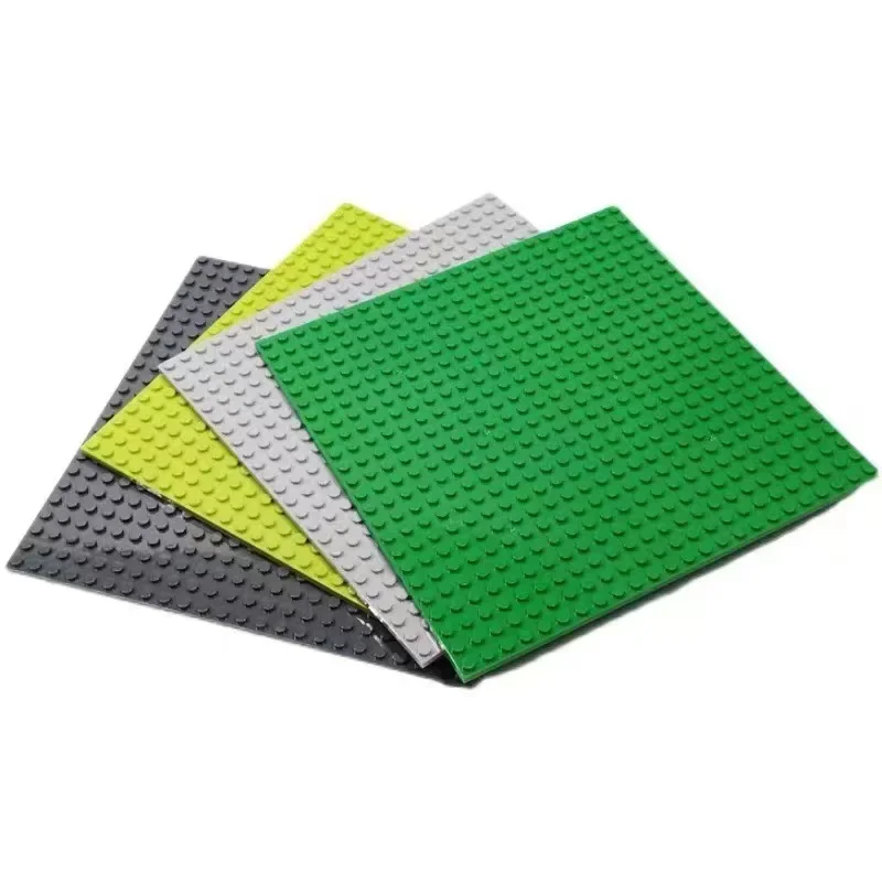 MOC 1 pièces Double face sol 24x24 blocs de construction pièces Kit maison Castille briques assembler bricolage jouet pour enfants enfant cadeau d'anniversaire