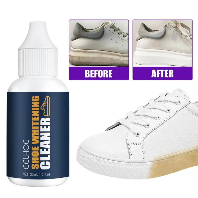 Shoe Whitening Cleanser Deep Cleaning Brightening Remove Yellow Stains Maintenance of Sports Shoe Edge Decontamination Cleaner