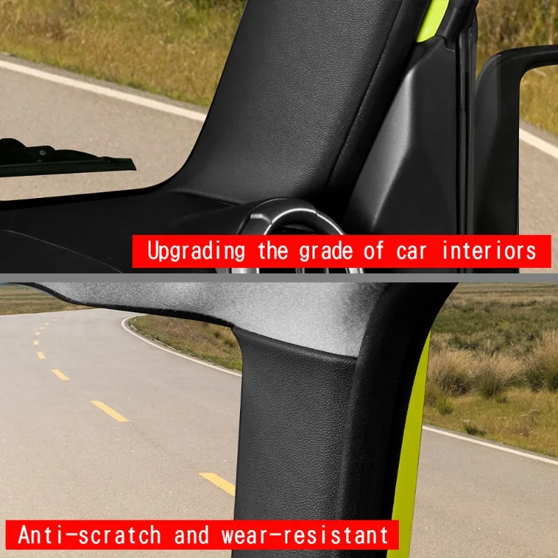 

Автомобильная внутренняя защитная пластина на передней стойке, панель из искусственной кожи, аксессуары для интерьера для Suzuki Jimny Nomade 2025