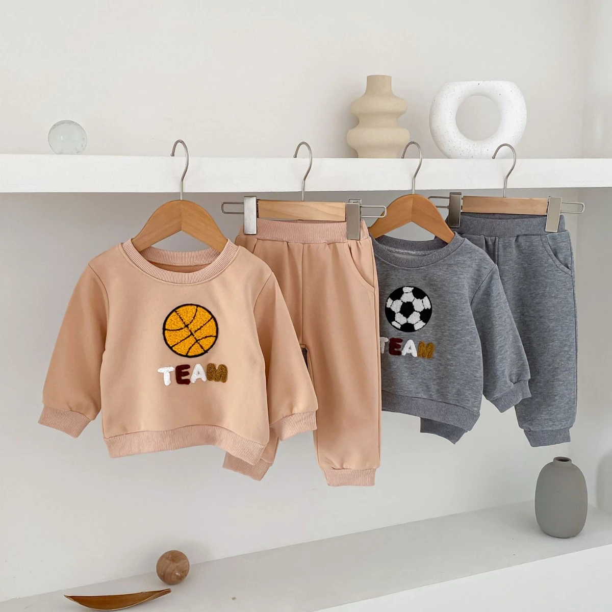 

2024 Autumn New in Kids Baby Cute Clothes Set 2pcs Infant Children Letters Top Sweatshirt+pants Toddler Fashion Clothing 3M-4Y