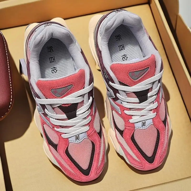 9060 Retro hardloopschoenen - unisex koppel, trendy patchwork, herfst/winter warm veelzijdig