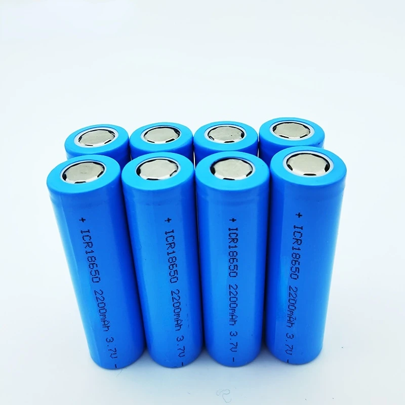 New Original Real Capacity ICR18650-22F 3.7 v 2200mAh 18650 Lithium Rechargeable Battery For Flashlight /Toy/Tool