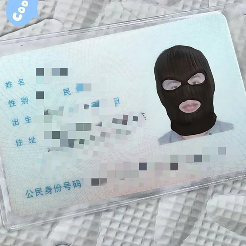 ซองใส่นามบัตรรถบัสกระเป๋าเก็บบัตรใส1ชิ้นเคสบัตรเครดิตธนาคารฝาปิดกระเป๋าเก็บบัตรที่ใส่บัตรประชาชนเครดิตที่จับภาชนะบัตรประจำตัว