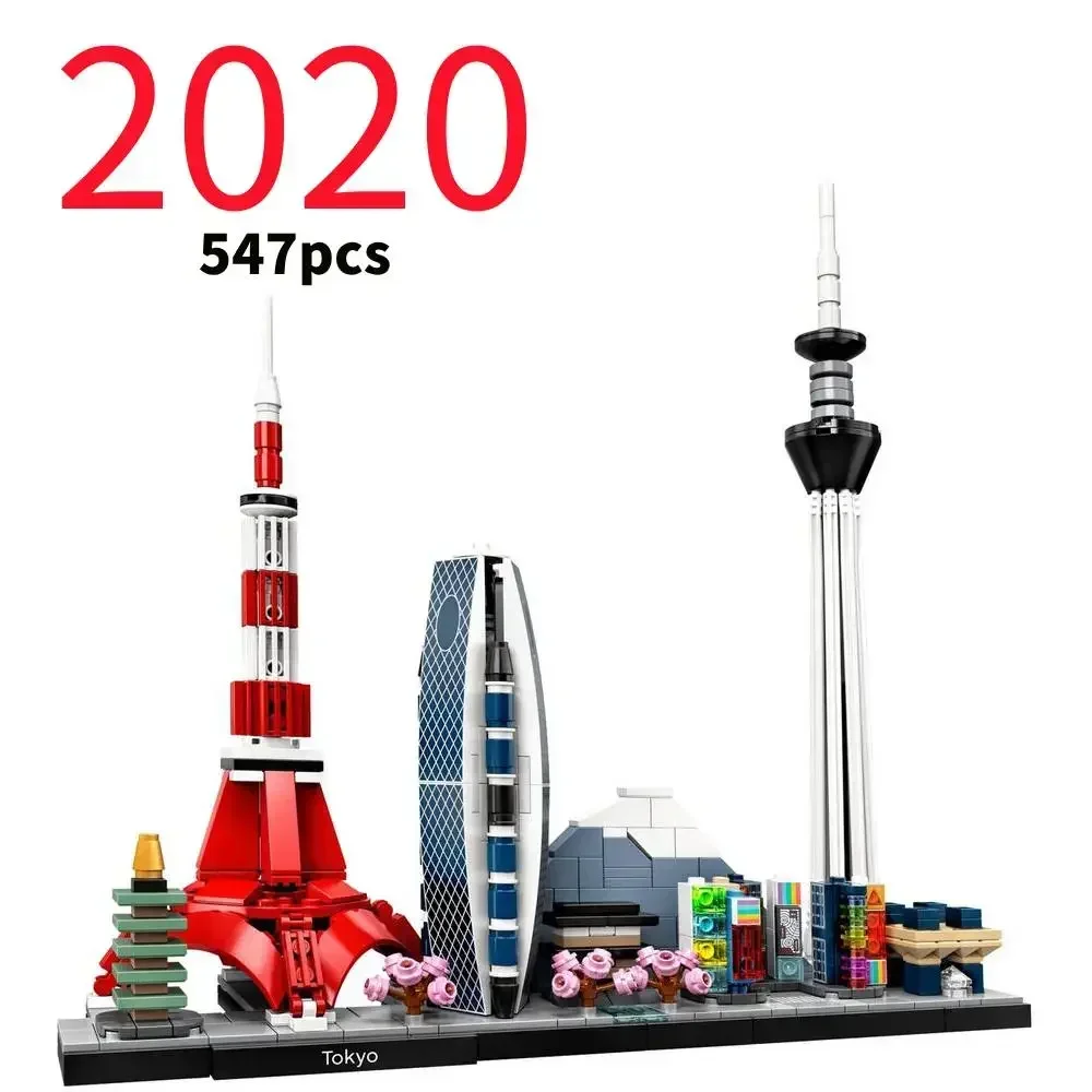 The Cheapest "famous city building" building blocks assembly compatible parts, 2016-2022 adult collection-level buildings - view 5
