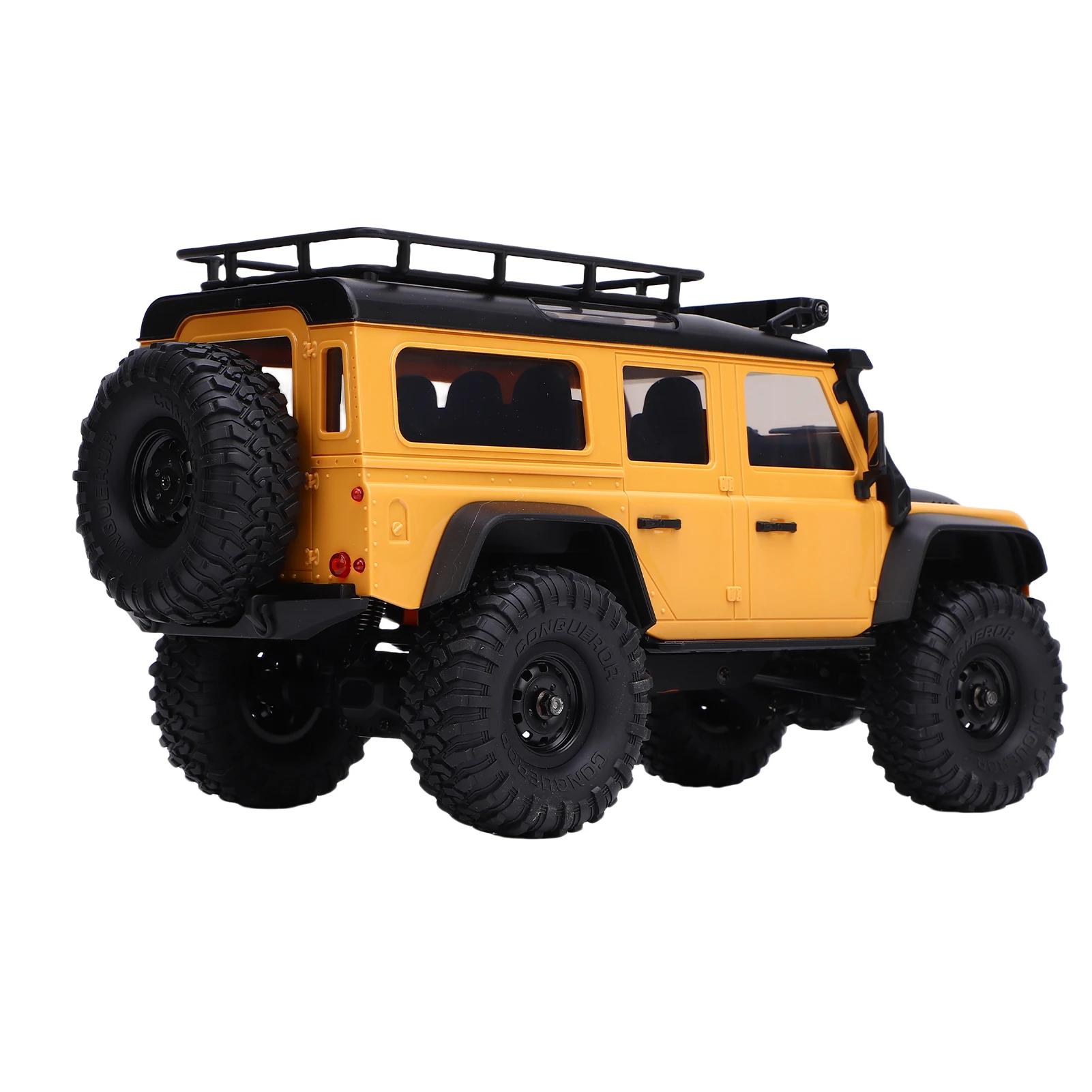 Carro de controle remoto, veículo off-road com tração nas quatro rodas de controle remoto de 2,4 GHz, caminhão de brinquedo elétrico todo-o-terreno, adulto e infantil