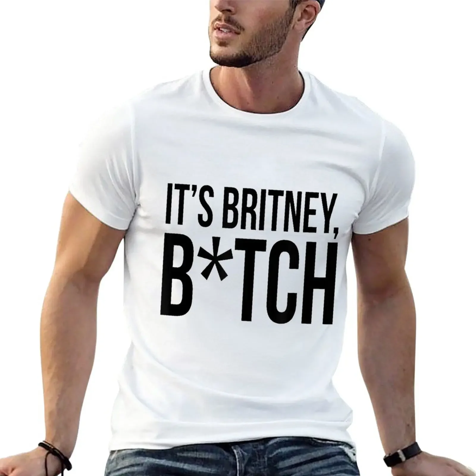 

Britney Spears - It's Britney T-Shirt sweat shirts plain sweat shirt summer tops mens graphic t-shirts pack