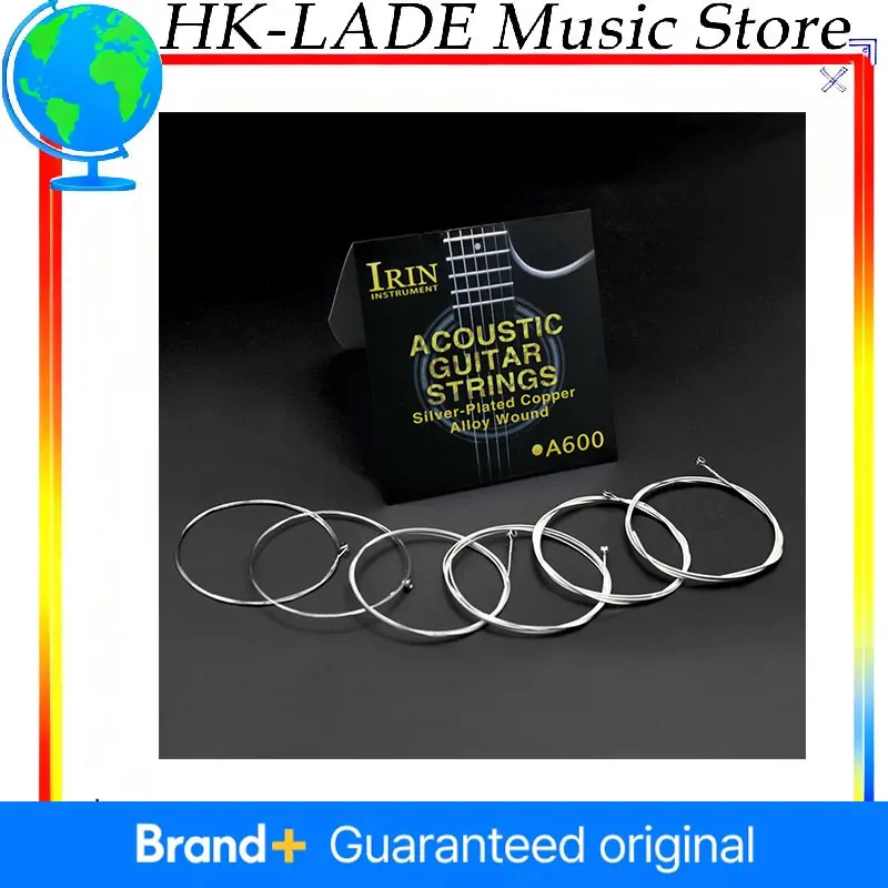 

IRIN Folk Acoustic Guitar Strings Stainless Steel Wire 6-strings Acoustic Guitar Parts & Accessories In Single Inner