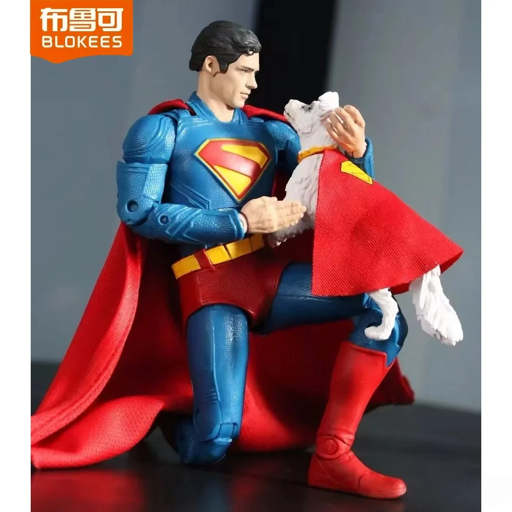 

BLOKEES классический класс, строительные блоки, фильм постоянного тока, новый Супермен, Дэвид Corenswet, фигурки, модель для сращивания, коллекционные игрушки