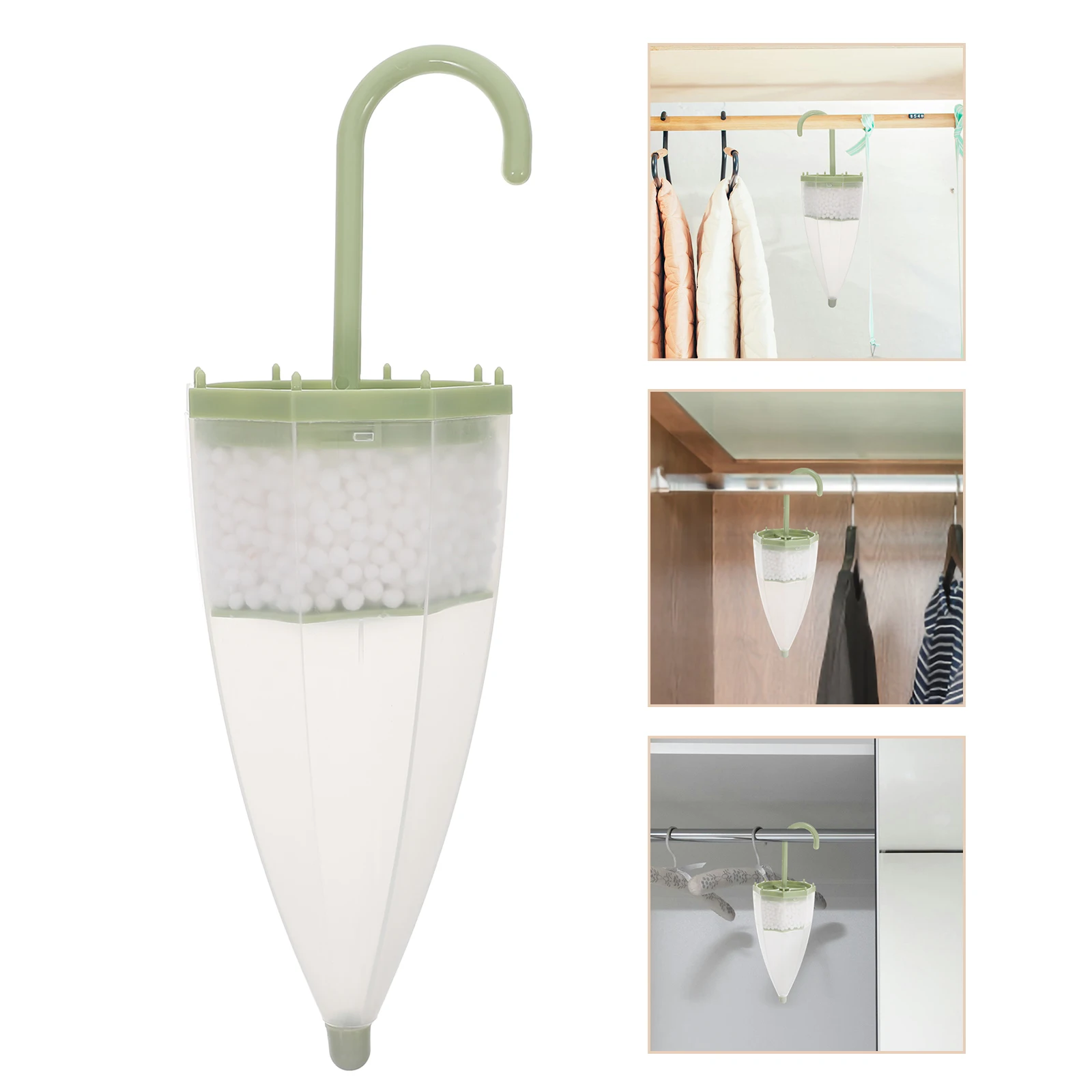 

Umbrella Shaped Moisture Box Hanging Closet Humidity Dehumidification Home Storagelong Lasting Water Absorber For Wardrobe Safe