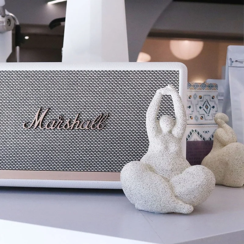 

Fat Goddess Ornament Zen Meditation Cross legged Support Cheeks Thinker Sculpture Home Study Office Creative Decoration