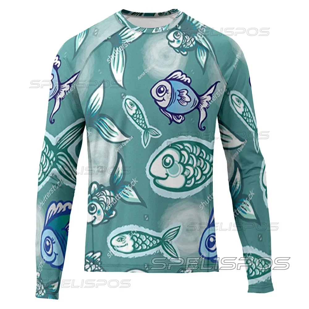 

Latest Fishing Shirts Quick-drying Long-sleeved Tops Summer Fishing T-shirts Outdoor UPF 50+ Sunscreen Breathable