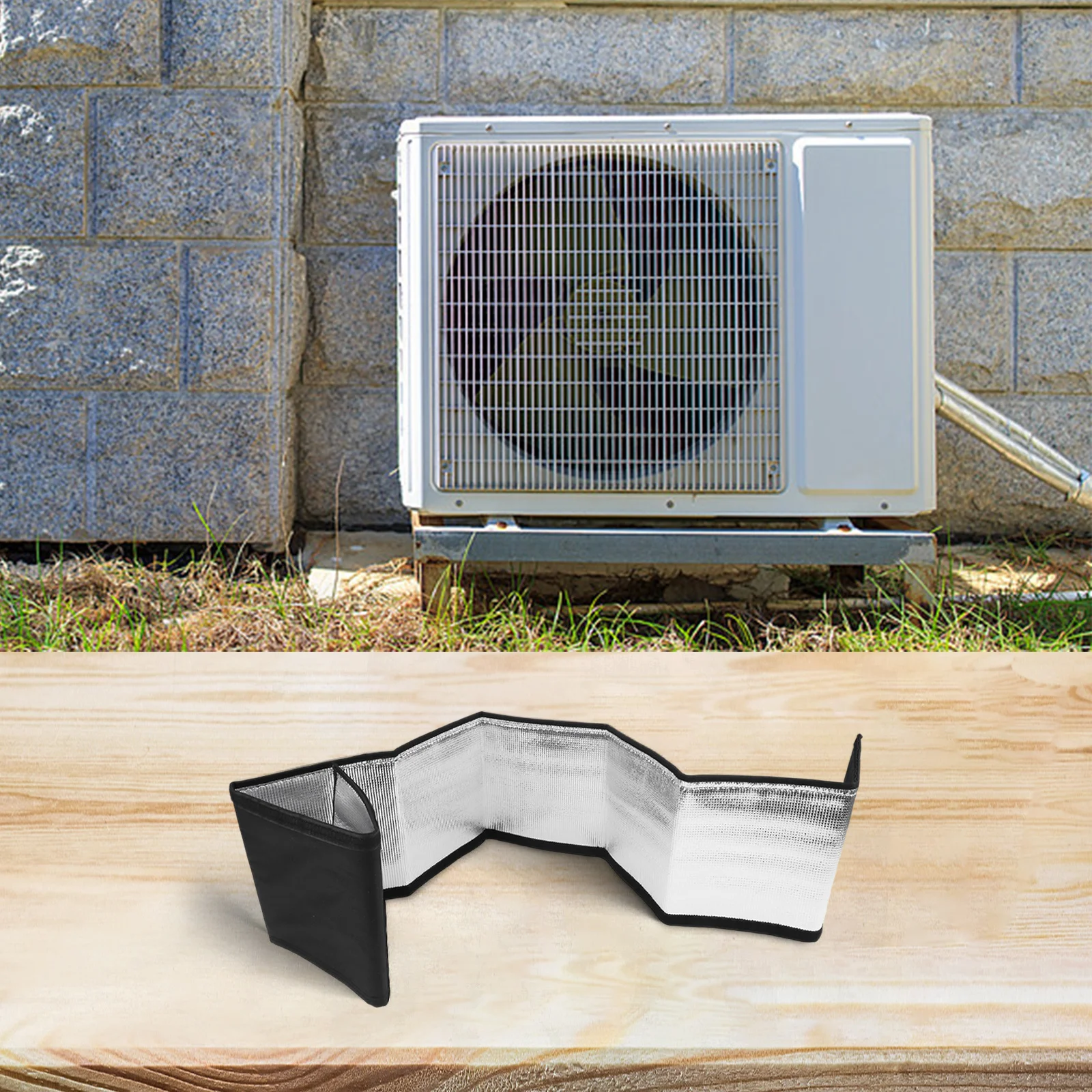 

Изоляционный рукав крышки шланга портативного кондиционера из ткани Оксфорд и алюминиевой фольги для повышения эффективности охлаждения