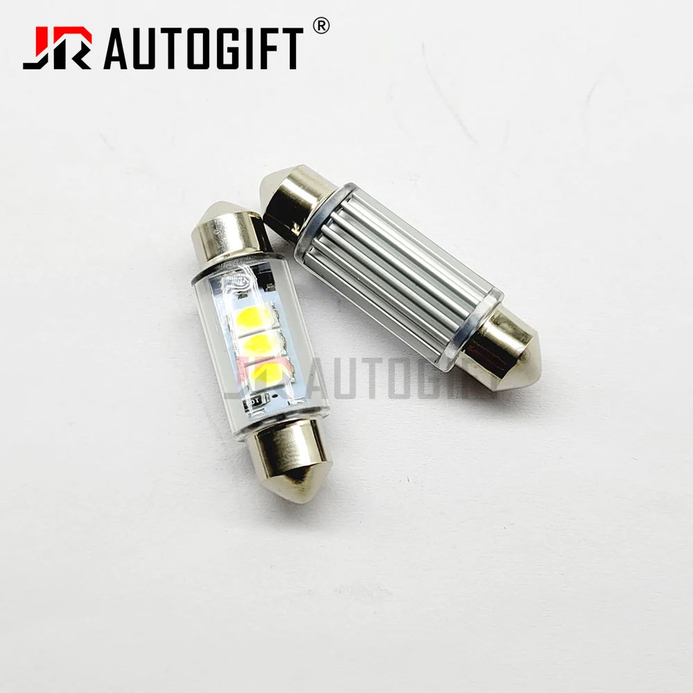 50PCS C5W Car Interior Led FT 3030 3SMD Super Bright White Reading Bulb Canbus Festoon 31mm 36mm 39mm 41mm C10W Plate Bulb 9-18V