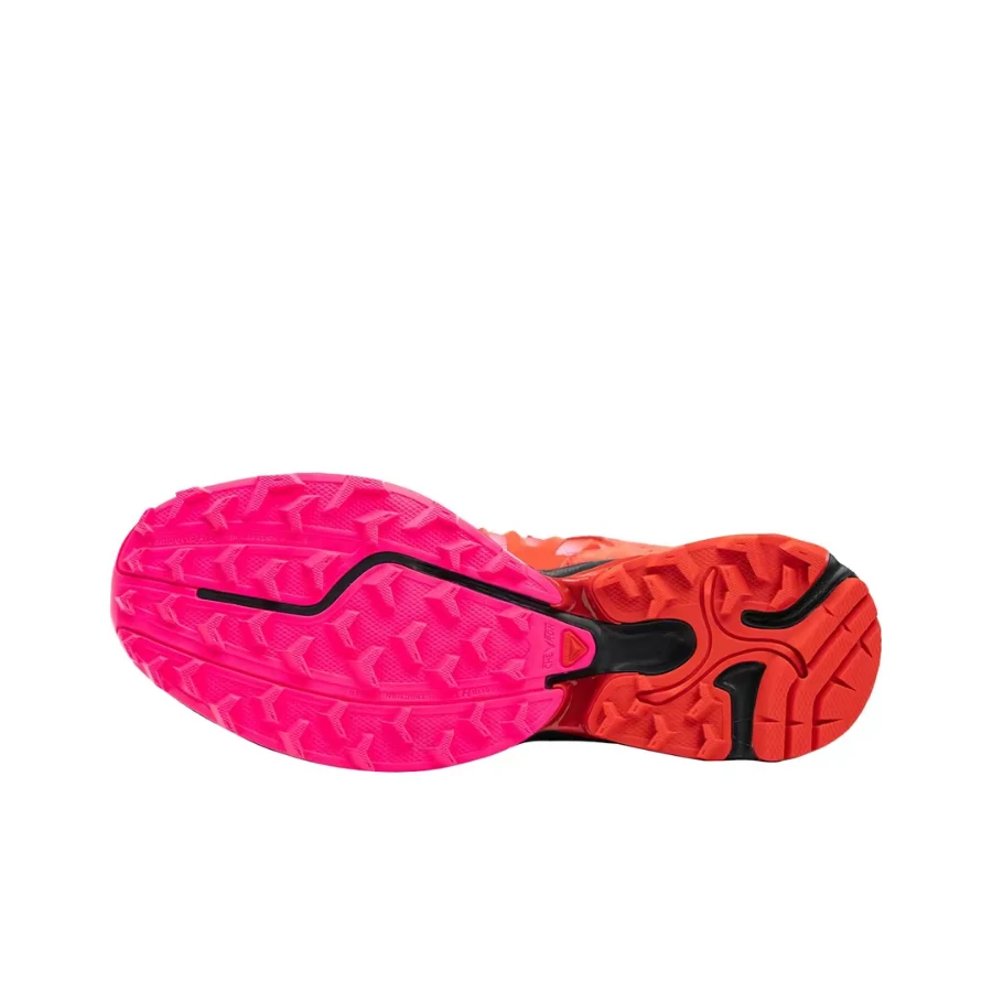 Salomon XT-WHISPER VOID Stylish,Versatile,Durable,Cushioned,and Supportive Low-Top Running Shoes (Unisex) in Red and Pink 492187
