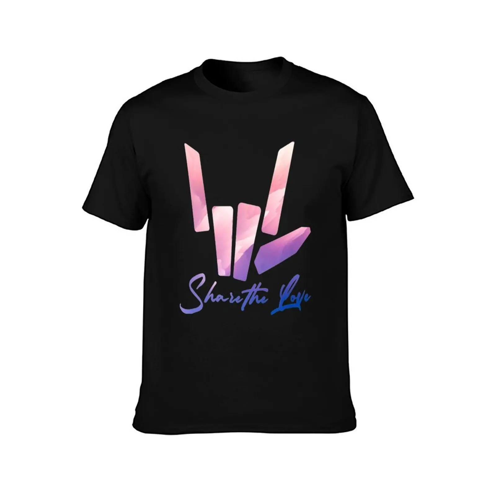 SHARE THE LOVE T-Shirt Durable Work Wear T-Shirt