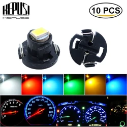 10pcs T3 T4.2 T4.7 Dashboard Led Bulbs Map Warning Indicator Interior Lights Instrument Lamps Switch Radio Climate Control Bulb