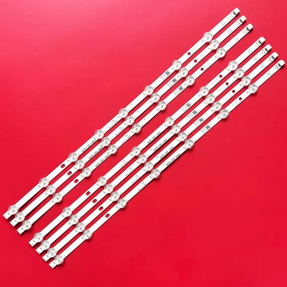 LED Strip For VES550QNDS-2D-N12 SVV550AK7_UHD_7LED_B A 55U6763DB 55AO4USB 55PUS6031 L55UE17 55U6663DB 55UA8300