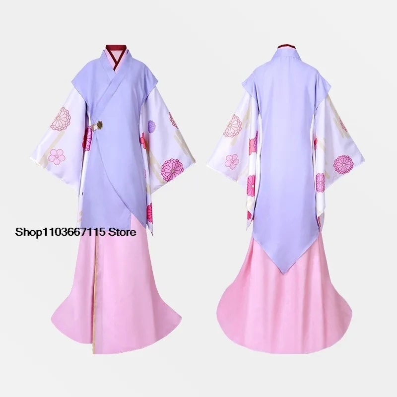 Akane Tokyo Blade Stage Play Season 2 Akane Kurokawa Cosplay Arima Costume Wig Japanese Kimono Uniform Lolita Cosplay Costumes