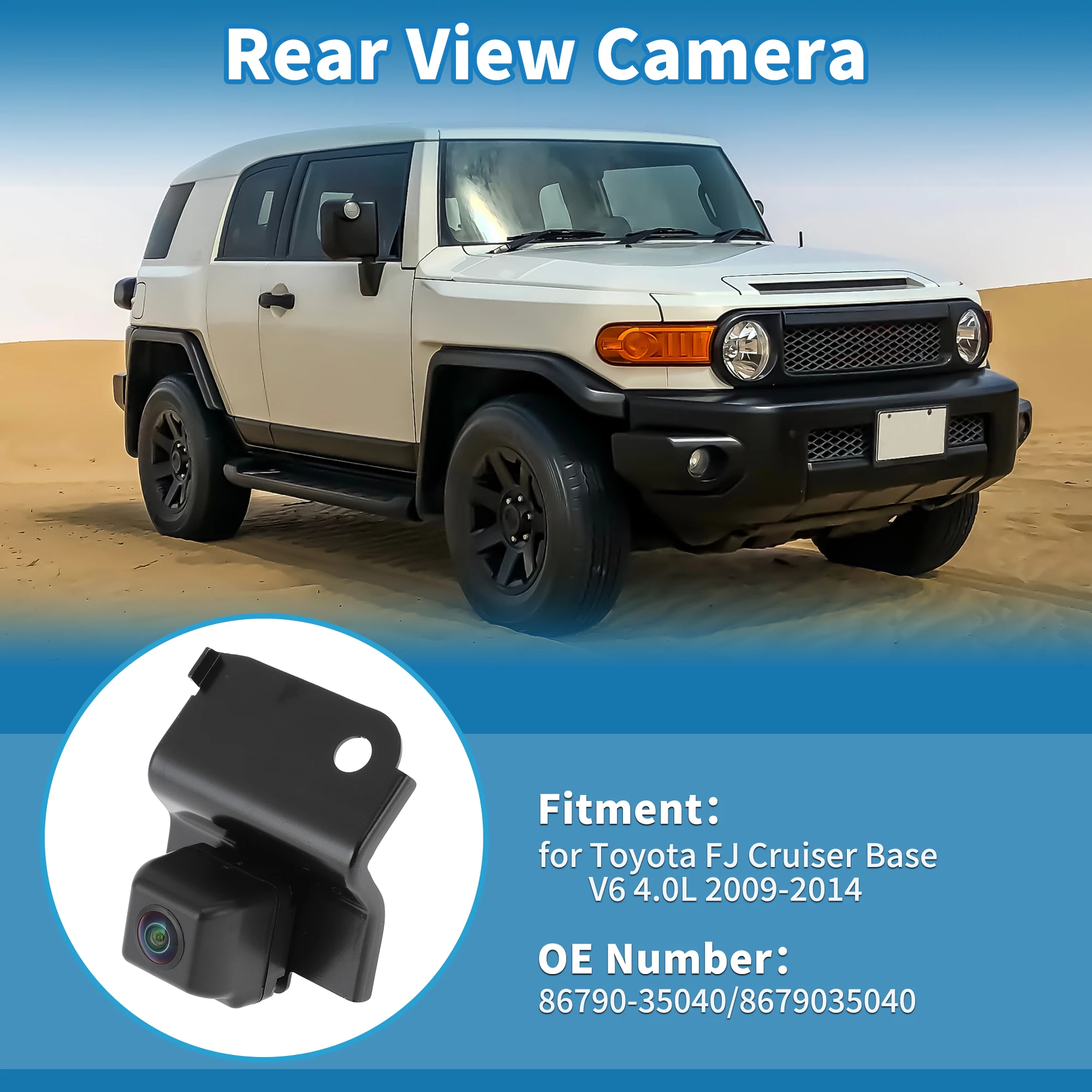 

UXCELL Rear View Park Assist Backup Camera 590934 for Chevrolet Avalanche 2007 2008