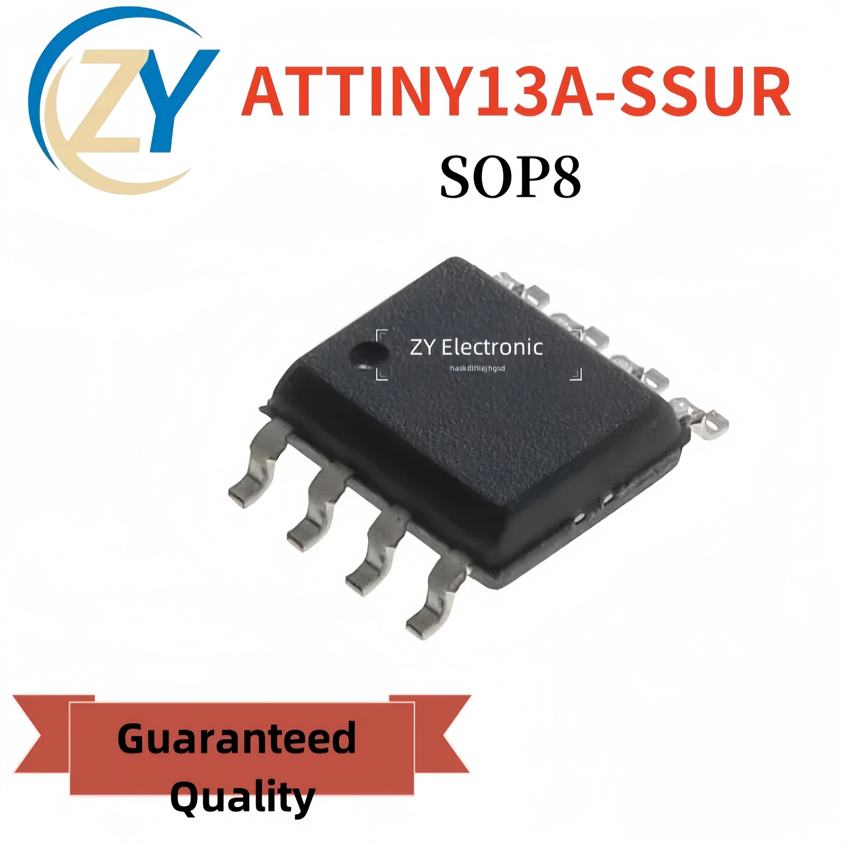 (2pcs) ATTINY13A-SSUR 100% Original ATTINY13A 8-Bit MCU SOP8 Guaranteed Quality In Stock