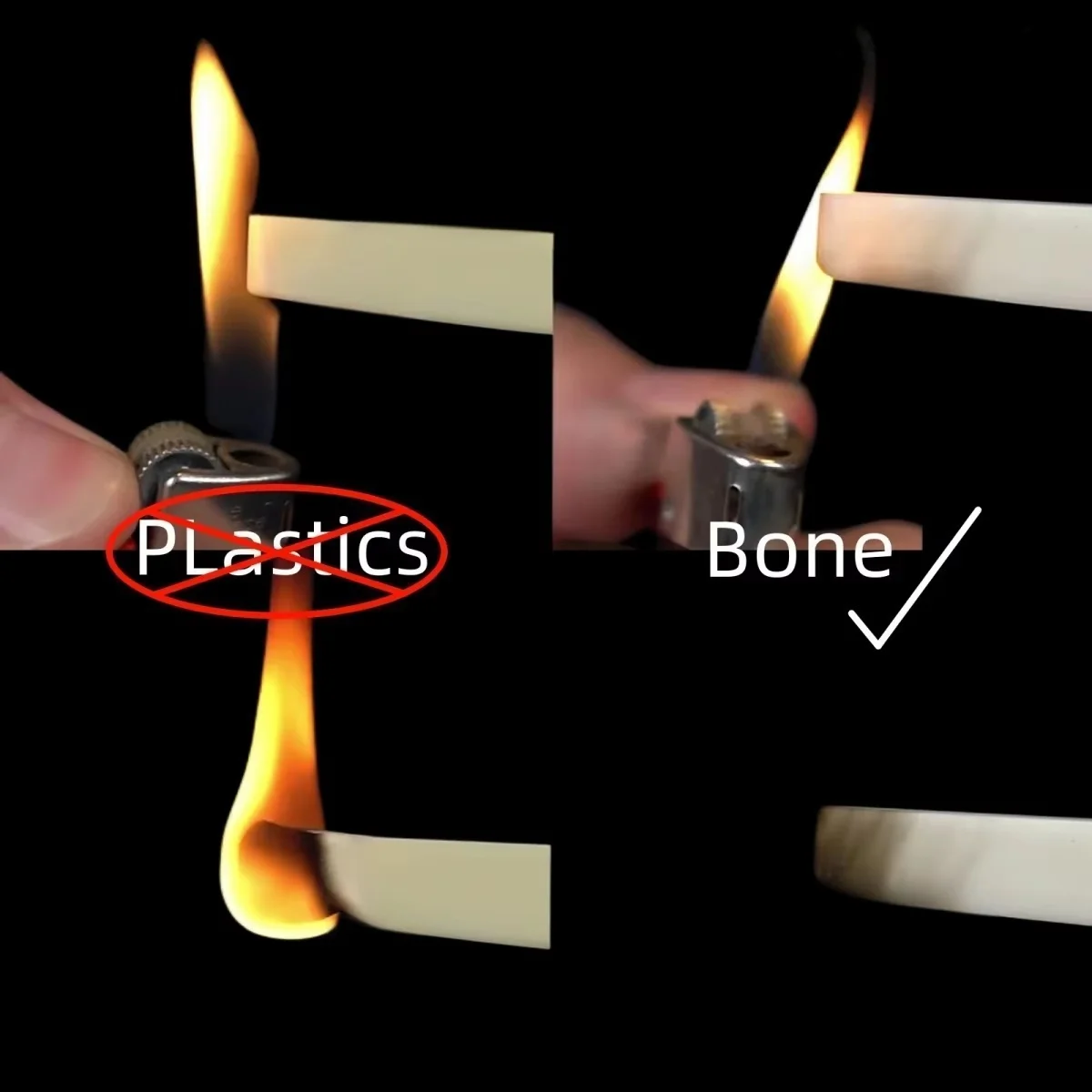 Miwayer 6 سلسلة 3/5/10 قطعة الغيتار الكلاسيكي الصوتية غير المبيضة فارغة العظام الجوز للجيتار 52x6x10 مللي متر Luthier لتقوم بها بنفسك جسر السرج