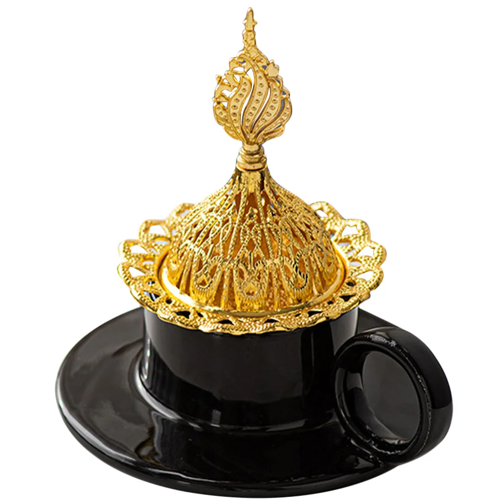 

Ceramic Aromatherapy Incense Burner Elegant Decorative Portable Desktop Ornament for Home Office Meditation Yoga