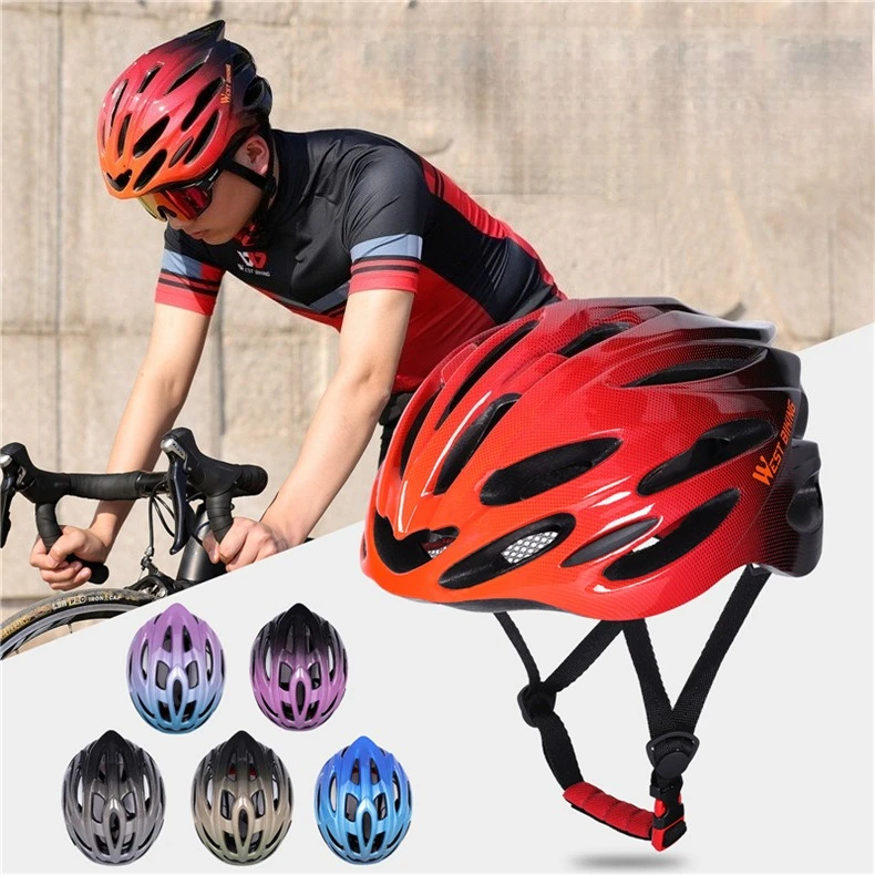 Cycling Helmet Ultralight Bike Helmet Integrated Molding Men Women Multicolor Bicycle Safety Cap Cycling Equipment