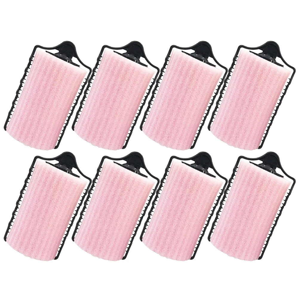 8 Pcs Foam Hair Rollers Sponge Curler for Volume Curling Iron Plastic Women's