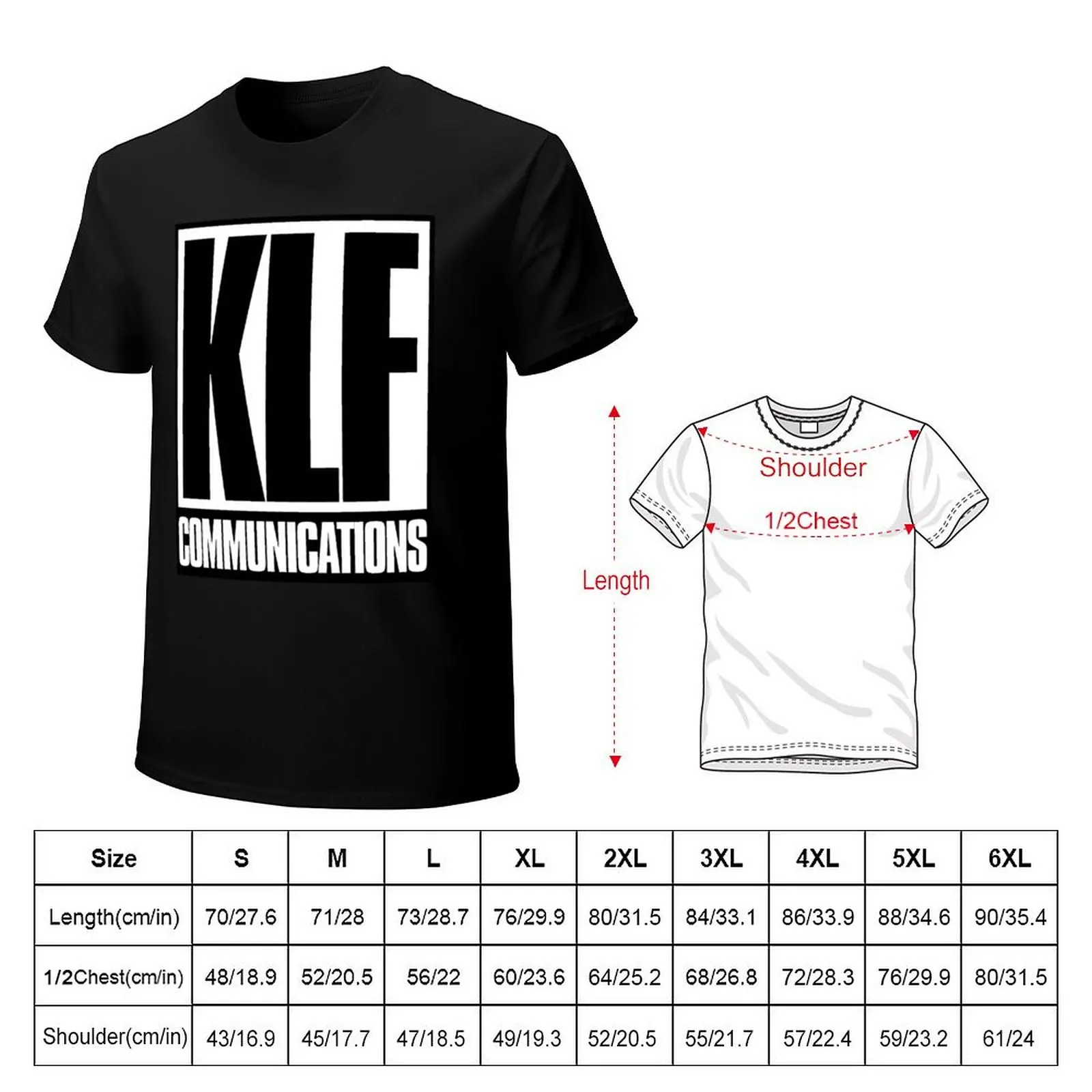 KLF Communications Inverse T-Shirt t shirt man cotton T-Shirt