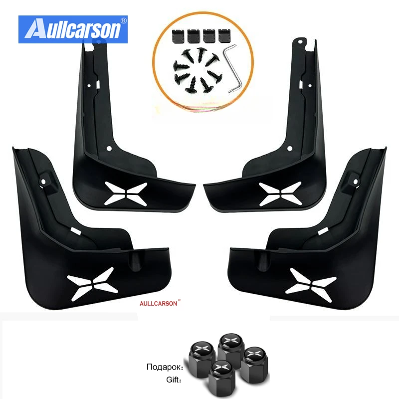 

For Xpeng G6 2023 2024 2025 Mud Flaps Mudflap Front Rear Fender Anti-splash Mudguards Guard Splash Car Accessories 4 Pieces