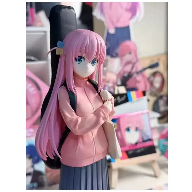 Bocchi The Rock Nijika Ijichi Ikuyo Kita Ryo Yamada Hitori Gotoh Anime Figure Pvc Stand Model Collectible Desktop Ornament Gift