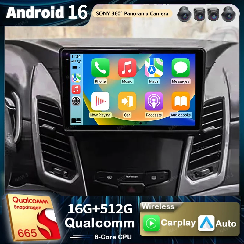 

Android 16 For SsangYong Korando 3 Actyon 2 2013-2017 2K QLED Android Car Radio Multimedia Video Player GPS Stereo CarPlay 4G BT