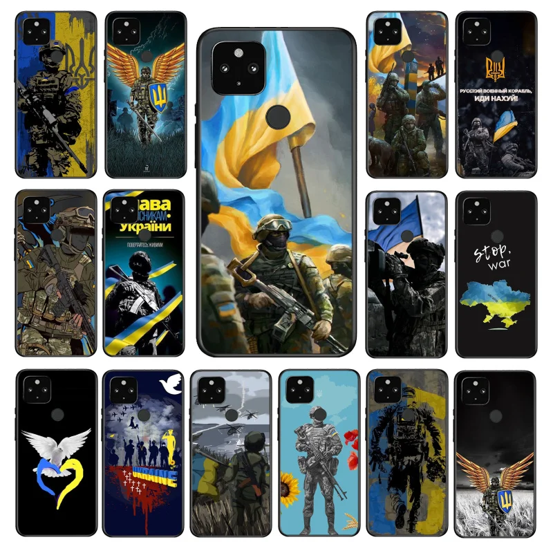 Ukraine Phone Case for Google Pixel 8 7 Pro 7a 6A 6 Pro Pixel 8A 5A 3A Pixel 5 6 4 3 3A XL