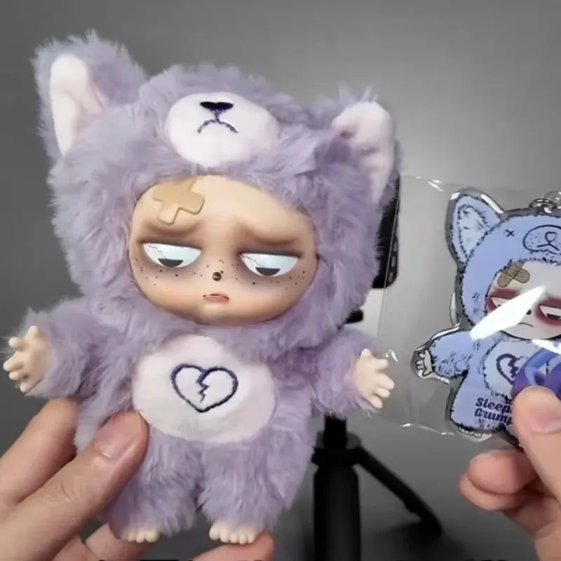 Lalka Niespokojny Grumpi Blind Box Śliczna Lalka Bez Sena Rampage Blind Box Zawieszka z Kreskówki Śliczna Lalka Kolekcjonerska Prezent Urodzinowy