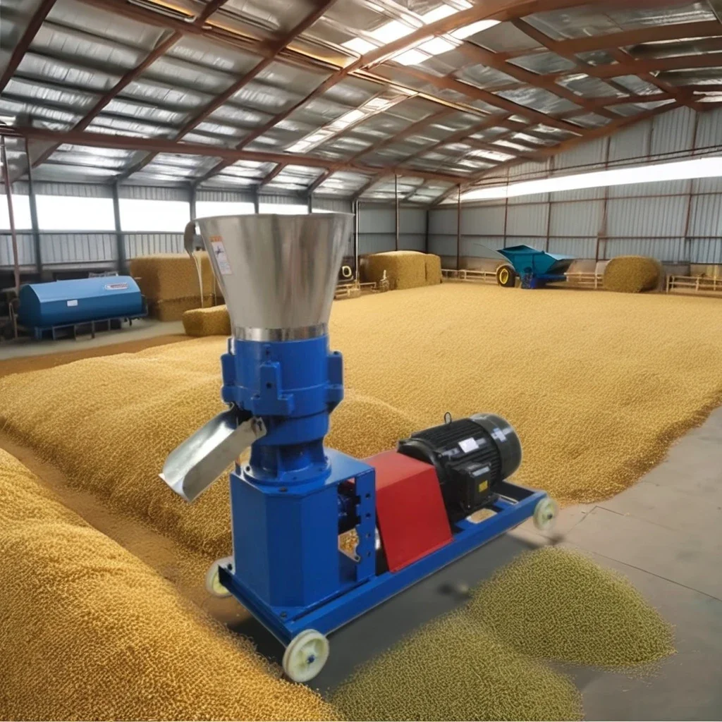 Popular Product Diesel Farm Steel Feed Pallet Maker Automatic Motor Feed Pellet Machine Feed Breeding