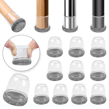 16-Piece Silicone Chair Caps 1