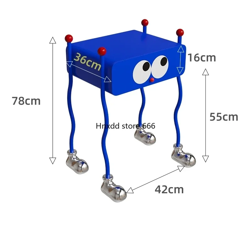 Sweeping robot rack tractor significant other sofa side storage rack