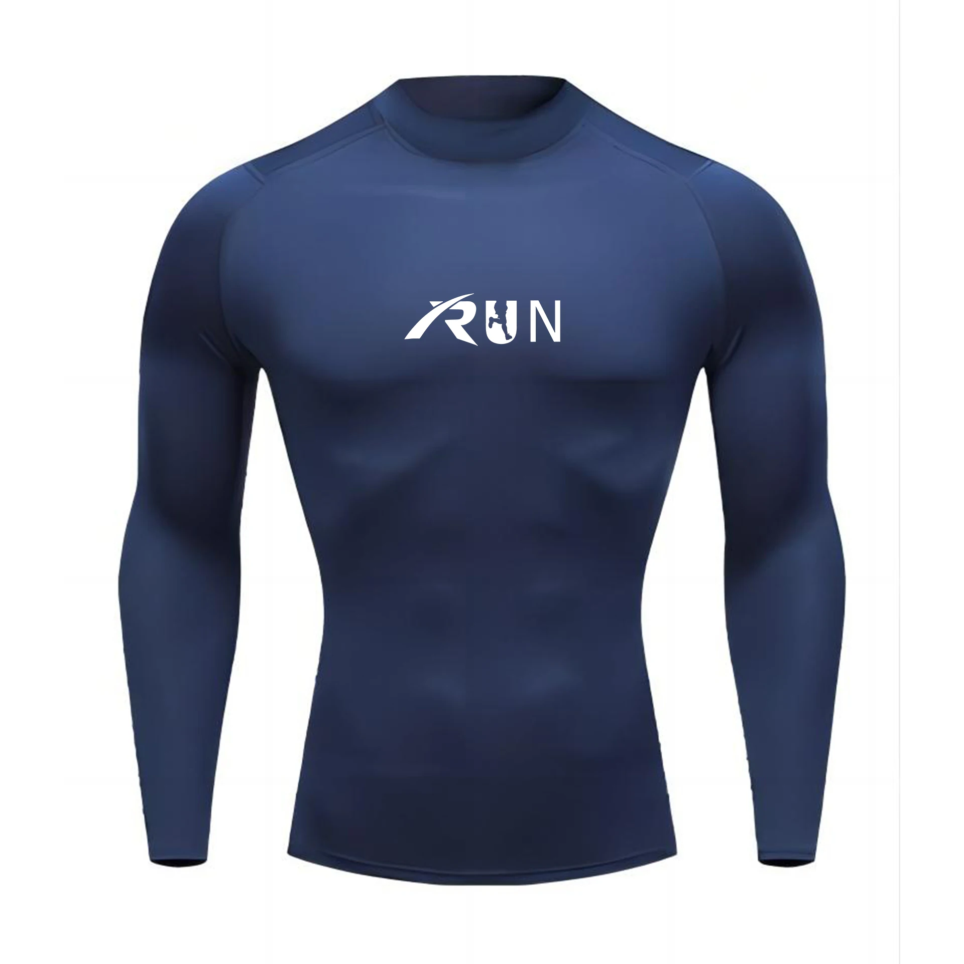 Running Shirt Mens Long Sleeved T Shirt Fitness Training Top Quick Dry Gym Compression Sports Clothes